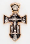 Золотой крест Распятие. Ангел Хранитель - CRA01.23