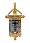 Владимирская икона Божией Матери. Процветший крест.Артикул: 102.124