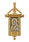 Владимирская икона Божией Матери. Процветший крест.Артикул: 102.124