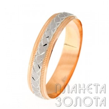 Обручальное кольцо арт.-016