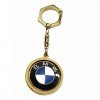 Золотой автомобильный брелок "BMW"